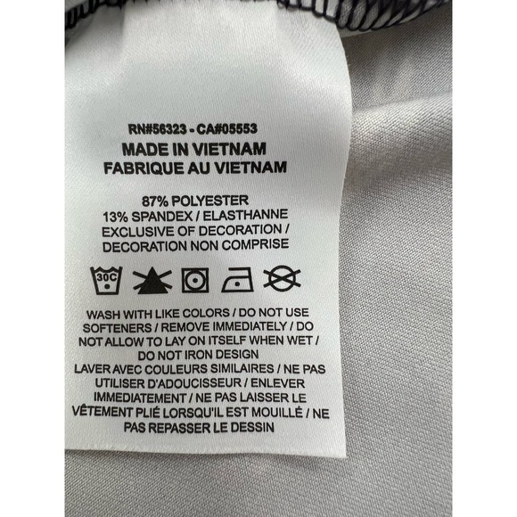 Women’s Navy Polo Nike Dri-FIT Golf Shirt Top Size Medium with Mountain/Nature - Picture 8 of 10